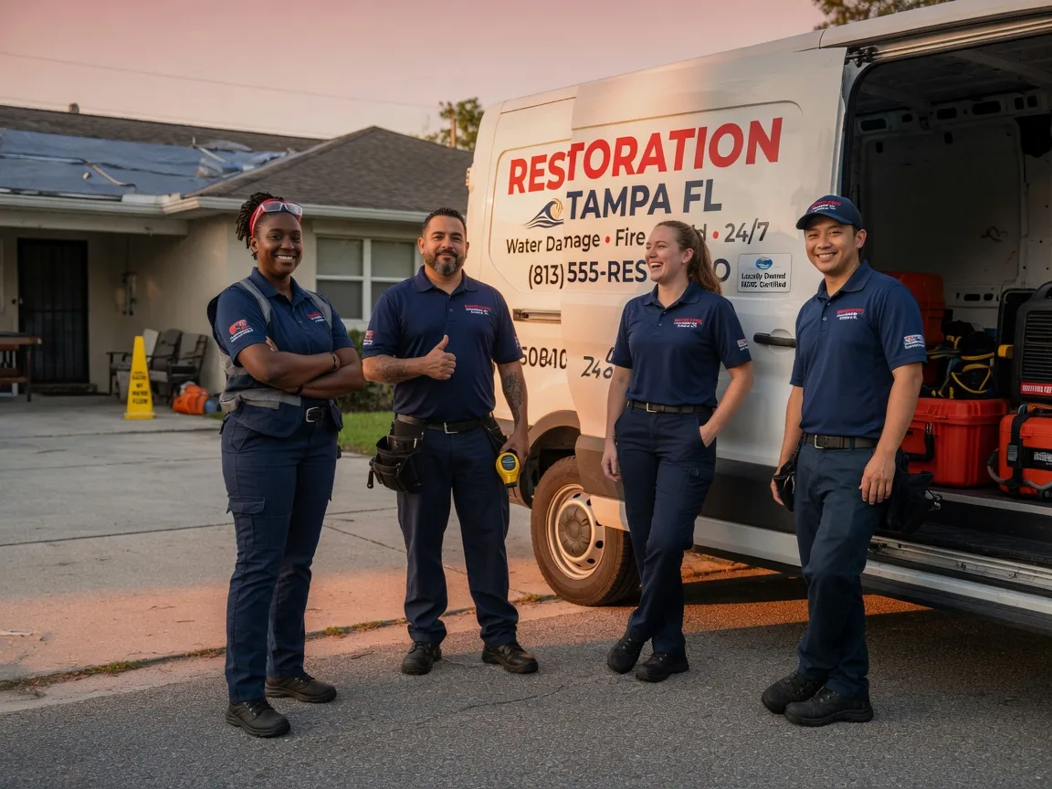 Water Damage Restoration company in Vanderbilt, PA